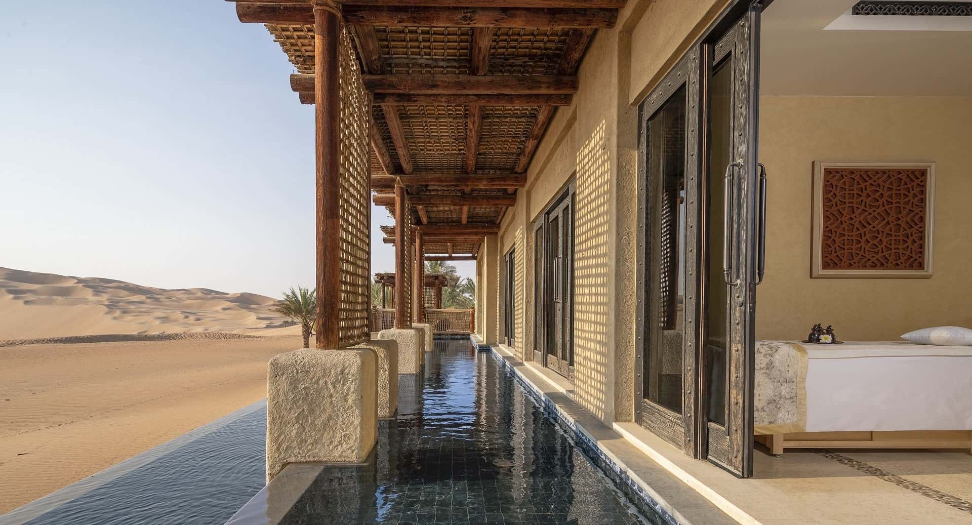 Qasr Al Sarab Desert Resort by Anantara Spa Pool Абу-Даби, фото