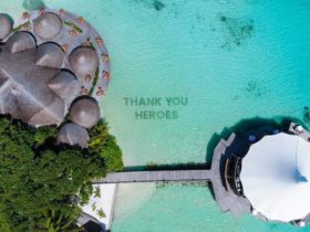 Курорт Baros Maldives благодарит врачей, борющихся с пандемией Baros Maldives Thank you Heroes, фото