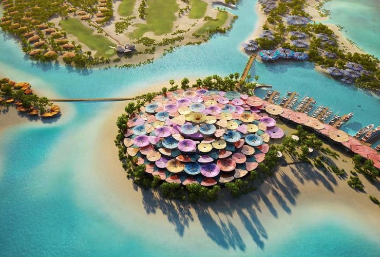 В Саудовской Аравии построят Новый Дубай Coral Bloom Project on Shurayrah Island Concept, фото