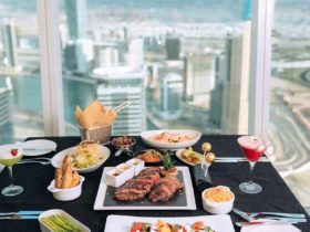 Лучшие мясные рестораны Дубая Restaurant Prime68 Dubai View, фото
