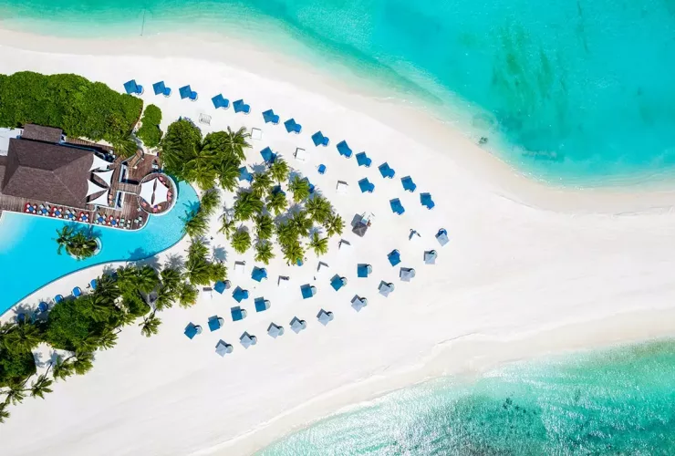 Finolhu Baa Atoll Maldives, номинант на премию Travel Time Awards «Лучший зарубежный пляжный отель», фото